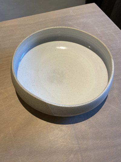 Plat en céramique artisanale GG173 - Collection Aube - Petites Terres Guebwiller