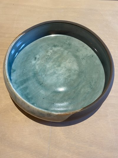 Plat en céramique artisanale GG200 - Collection Ombre - Petites Terres Guebwiller