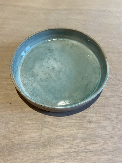 Assiette en céramique artisanale GG202 - Collection Flots - Petites Terres Guebwiller