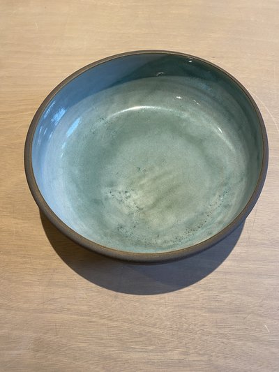 Plat en céramique artisanale GG222 - Collection Ombre - Petites Terres Guebwiller